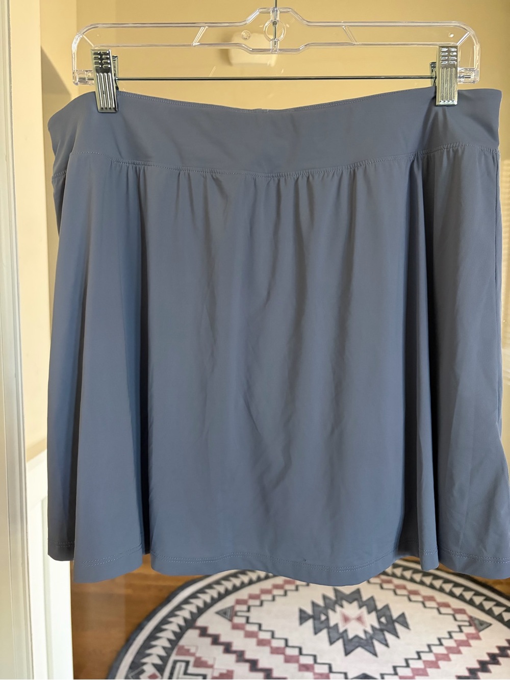 Travis Mathew Slate Blue Golf A-Line Skirt